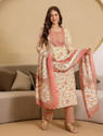 Skylee Floral Print Kurta Salwar Dupatta