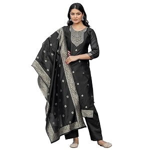 SKYLEE Rayon Chikankari Embroidery Anarkali Kurta Set