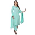 SKYLEE Rayon Chikankari Embroidery Anarkali Kurta Set