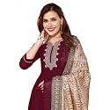 SKYLEE Women39s Printed amp Gota Lace Cotton