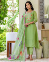 Skylee Women Kurta Pant Dupatta Set