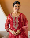 Skylee Women Kurta Pant Dupatta Set