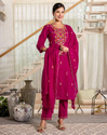 Skylee Women Kurta Pant Dupatta Set