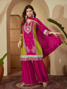 Skylee Women Kurta Sharara Dupatta Set