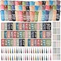 Skylety 48 Set/192 Pcs Team Appreciation Gifts Bulk Team Thank You Gift Set 16 oz Coffee Cups Thank You Mini Spiral Notebooks Pens Keychains for Staff Teacher(Morandi Color)