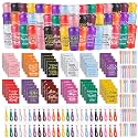 Skylety 48 Set/ 192 Pcs Team Appreciation Gifts Bulk Team Thank You Gift Set 16 oz Coffee Cups Thank You Mini Spiral Notebooks Pens Keychains for Staff Teacher(Classic Color)