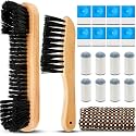 Skyley 19 Pcs Billiards Pool Table Rail Brush Cleaning Kit