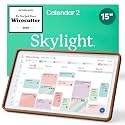 Skylight Calendar 2 – 15" Touchscreen Digital Calendar, Wood, Walnut