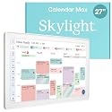 Skylight Calendar Max – 27" Digital Calendar & Chore Chart, Classic White