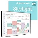 Skylight Calendar Max – 27" Digital Calendar &amp; Chore Chart, Charcoal
