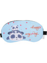 Skylofts Soft & Smooth Fabric Cute Happy Panda Sleeping Mask Cooling Pack eye masks for Travel Eye Shade