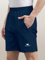 skyrow Printed Men Dark Blue Regular Shorts
