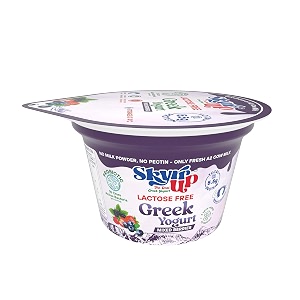 skyrrup high protein mixed berries greek yogurt 85g  fat free  no added sugar