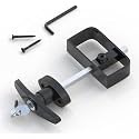 SKYSEN 2 Pack Shed Door Lock Latch, Shed Door T Handle Lock, 5-1/2" Steam- 2 Keys- Shed Door Hardware- Black(Shed Lock-2)
