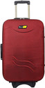 Skysun Antiscratch Polyester Check-in Hard Suitcase with