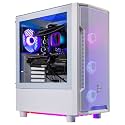 Skytech Gaming Archangel Gaming PC Desktop – Intel Core i7 12700F 2.1 GHz, NVIDIA RTX 4060 Ti, 1TB NVME SSD, 16GB DDR4 RAM 3200, 600W Gold PSU, 240mm AIO, 11AC Wi-Fi, Windows 11 Home 64-bit,White