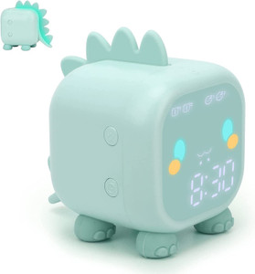 skytone digital green clock
