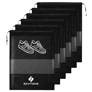 skytone shoe bag for travel storage travel organizer for women amp men travel accessories shoe organizer shoe bags pouches travel shoe cover for travelling travel essentials set of 6