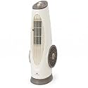 SKYTONE Tower Fan For Room Bladeless, 90° Oscillation & Swivel Action, Knob Control Panel With 3 Speeds, Powerful and Quiet Airflow, Aromatherapy Fan for Home, Office, Kitchen