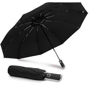 skytone umbrella auto openclose strong compact umbrella for sun-wind and rain large size 2 fold windproof for man women kids girls boys