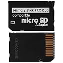 Memory Stick Pro Duo Adapter - Micro SD to MagicGate Card for PSP, Camera