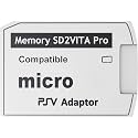 SD2Vita PS Vita Memory Card Adapter, MicroSD Memory Card Adapter - 1 Pack