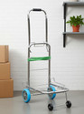 SKYZONE 4 Wheel Portable Folding Small Cart Luggage Cart Trolley Luggage Trolley