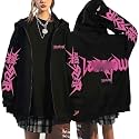 SKZ Zip Up Hoodie Women Felix Hyunjin Bangchan Y2K Fall Oversize Sweatshirt