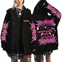 SKZ Zip Up Hoodie Women Felix Hyunjin Bangchan Y2K Fall Oversize Sweatshirt