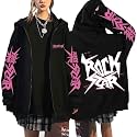 SKZ Zip Up Hoodie Women Felix Hyunjin Bangchan Y2K Fall Oversize Sweatshirt