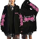 SKZ Zip Up Hoodie Women Felix Hyunjin Bangchan Y2K Fall Oversize Sweatshirt