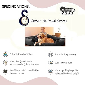 reversible dual ultra soft velvet grey color luxury sofa bed pet bed  dog bed  cat bed  puppies puppy bed  rabbit bed
