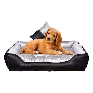 reversible dual ultra soft velvet luxury maroon black color sofa bed pet bed  dog bed  cat bed  puppies puppy bed  rabbit bed