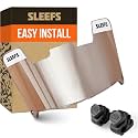 SLEEFS Clear Football Visor for Helmet - Professional Football Visor - Face &amp; Eye Shield - Fits Youth &amp; Adult Helmets - Includes Quick Visor Clips for Easy Installation