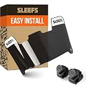 SLEEFS Clear Football Visor for Helmet - Professional Football Visor - Face &amp; Eye Shield - Fits Youth &amp; Adult Helmets - Includes Quick Visor Clips for Easy Installation
