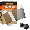 SLEEFS Clear Football Visor for Helmet - Professional Football Visor - Face &amp; Eye Shield - Fits Youth &amp; Adult Helmets - Includes Quick Visor Clips for Easy Installation