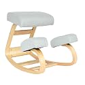 Sleekform Austin Kneeling Chair - Blue, Rocking Desk Stool, Home Office