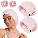 Sleep Cap Bonnet for Sleeping Black Women Cooling Ice Silk Lining Bonnets