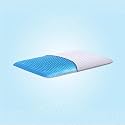 The Sleep Company SmartGRID Hybrid Pillow | Neck &amp; Shoulder Support Sleeping Pillow | Ideal for Stomach and Back Sleepers | 26 x 16 Inches | 4" Height | White | Pack of 1