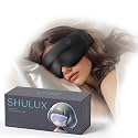Sleep Masks, 3D Blackout with Deep Eye Cups, Pressure-Free Comfort