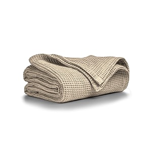 Sleep Scientist Waffle Layer Blanket Cotton Waffle