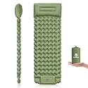 Sleeping Pad for Camping, 4in Ultralight Inflatable Camping Mat