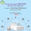 SLEEPSPA BY COIRFIT 3-Zone Responsive Cooling Crystal Tech. 5 inch Queen Memory Foam Mattress (84X60 Inch) Temperature Regulating, Orthopedic Bed Mattress for Body Support, 11 Year Warranty