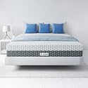 Sleepwell Dual PRO Profiled Foam Reversible 8-inch King Bed Size, Gentle and Firm, Triple Layered Anti Sag Foam Mattress (Grey, 78x70x8)