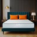 Sleepwell Dual PRO Profiled Foam Reversible 6-inch Double Bed Size, Gentle and Firm, Triple Layered Anti Sag Foam Mattress (Grey, 75x48x6)