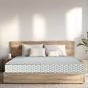 Sleepwell Dual PRO Profiled Foam Reversible 5-inch Single Bed Size, Gentle and Firm, Triple Layered Anti Sag Foam Mattress (Grey, 72x30x5)