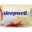Sleepwell Memory Foam Pillow, 24 x 16, Multicolour, 2 Pieces