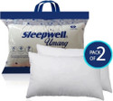 Sleepwell Microfibre Sleeping Pillow Pack of 2