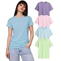 SLEEPY NUTS Women39s Plain Round Neck Regular