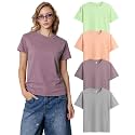 SLEEPY NUTS Women39s Plain Round Neck Regular
